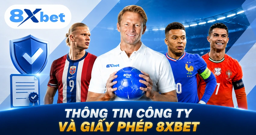 Thông Tin Công Ty Và Giấy Phép 8xbet
